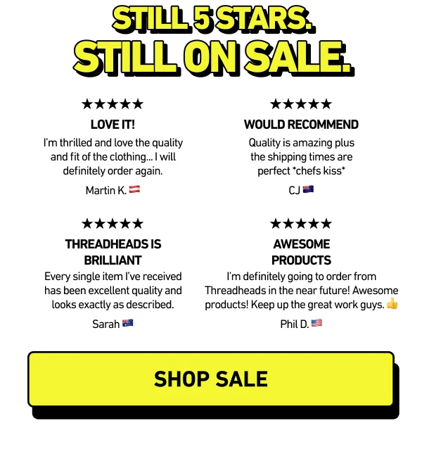 Shop Sale