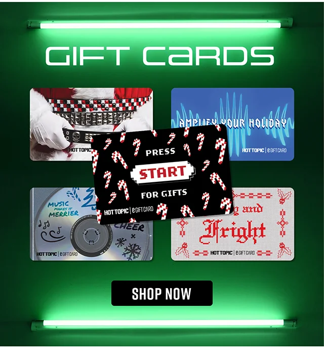 Hot Topic Gift Cards. Shop Now