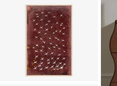 Shop Crane Stencil 2 Wall Art