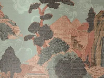 Shop Scenic Landscape Grasscloth Wallpaper