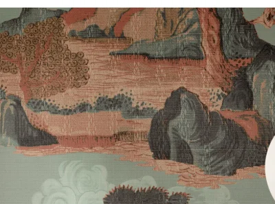 Shop Scenic Landscape Grasscloth Wallpaper