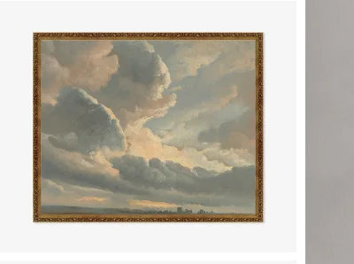 Shop Study of Clouds Wall Art