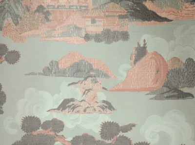 Shop Scenic Landscape Grasscloth Wallpaper