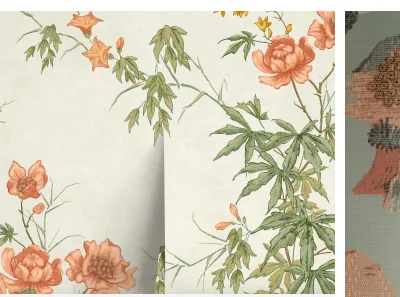 Shop Fleurine Wallpaper Mural