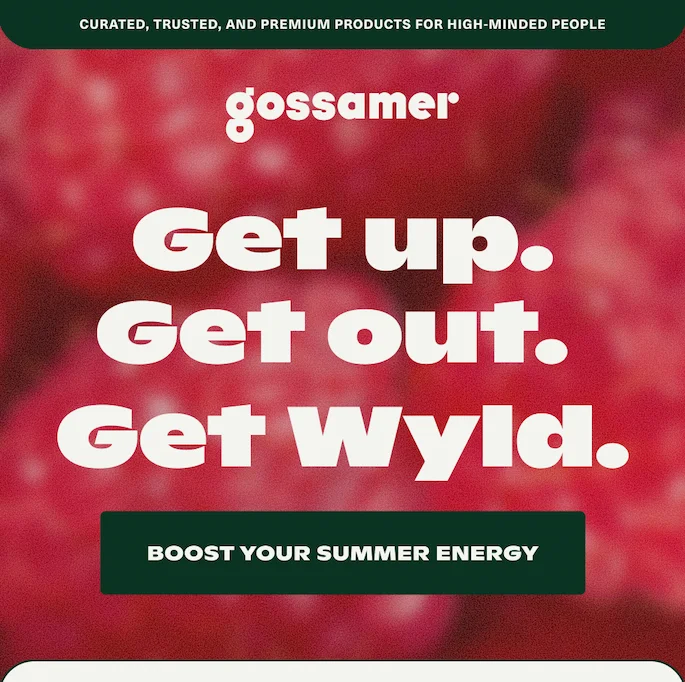 BOOST YOU SUMMER ENERGY