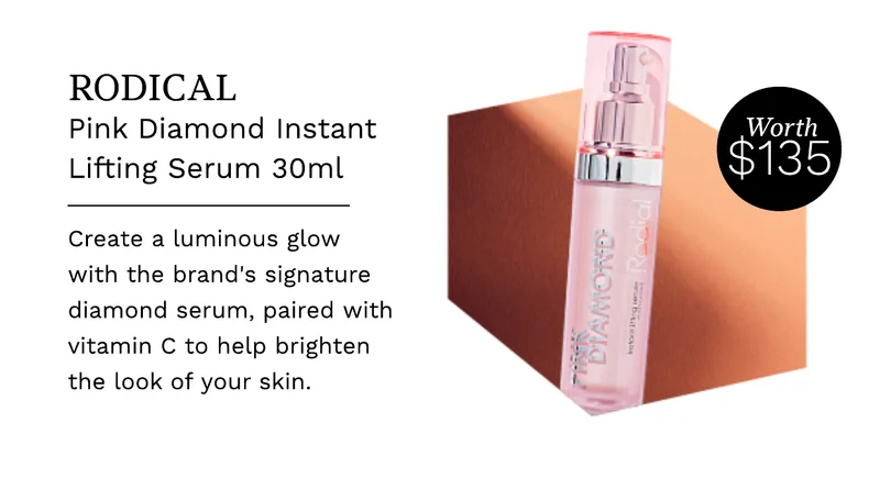 Rodical pink diamond instant lifting serum