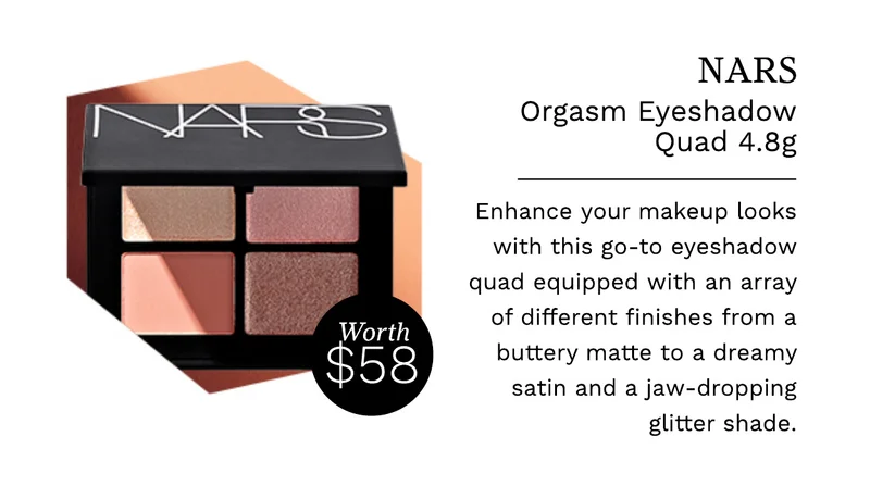 Nars Orgasm Eyeshadow Quad
