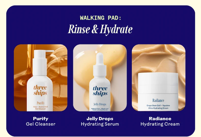 Walking pad: Rinse & Hydrate