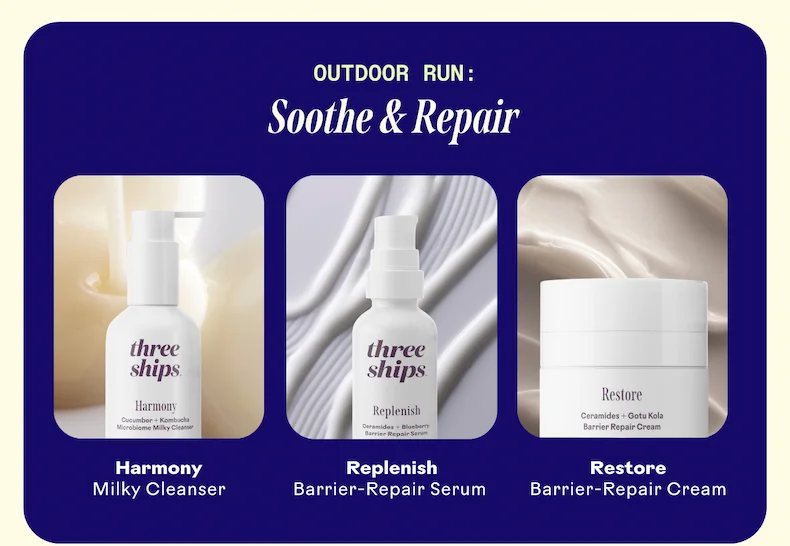 Outdoor run: Soothe & Repair