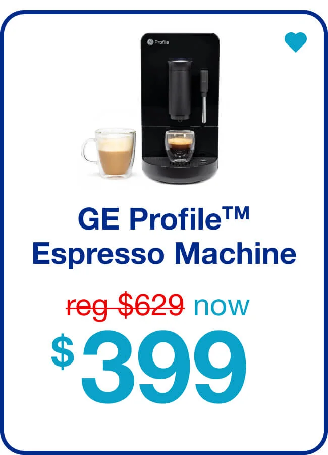 GE Profile™ Automatic Espresso Machine + Frother