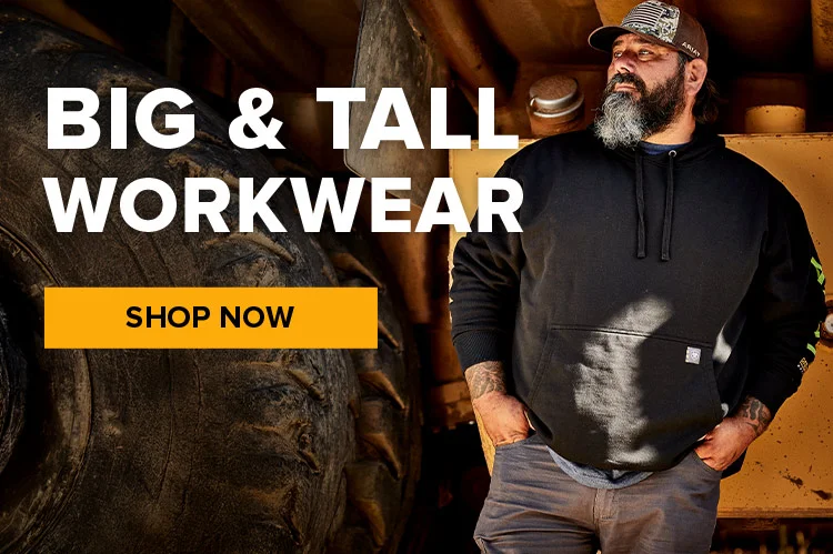 BIG AND TALL WORKWEAR | SHOP NOW