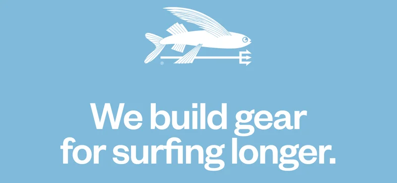 Surf Logo. We build gear for surfing longer.
