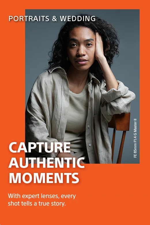 Portrait & Wedding | Capture authentic moments | With expert lenses, ever shot tell a true story.