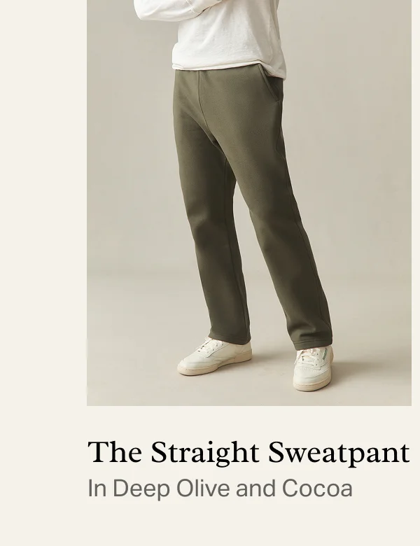 Straight Sweatpant