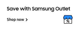 Save with Samsung Outlet Shop now