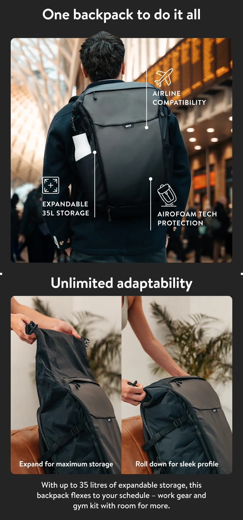 One backpack to do it all