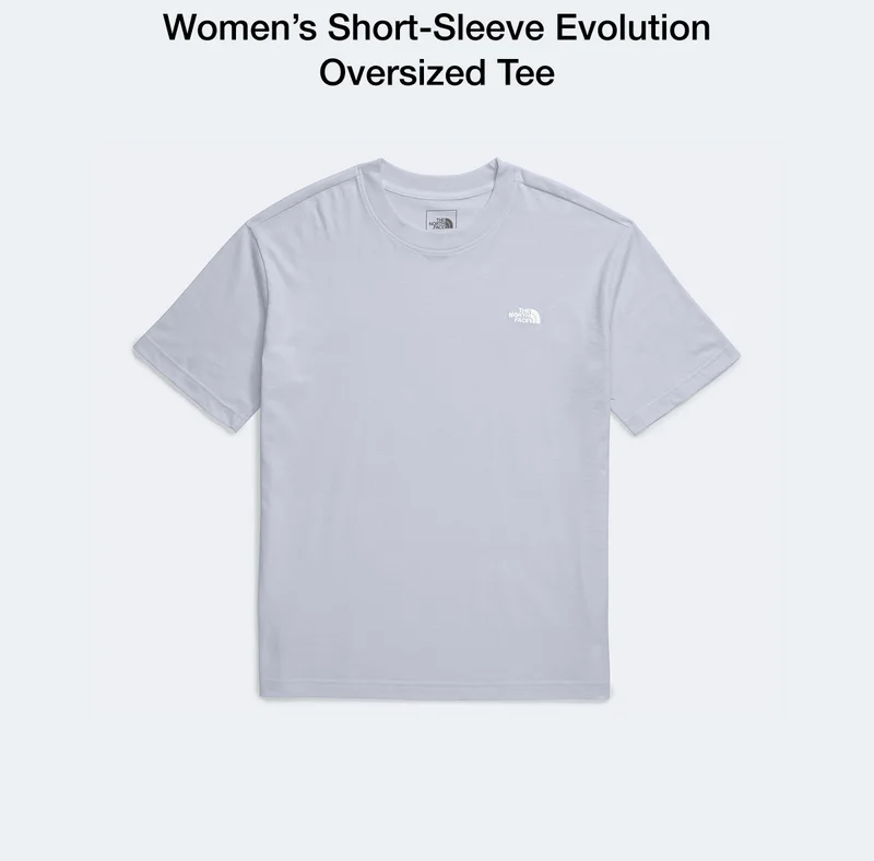Women's Short-Sleeve Evolution Oversized Tee