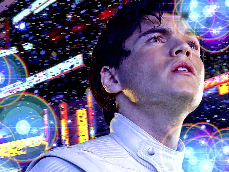 Emile Hirsch in 'Speed Racer'