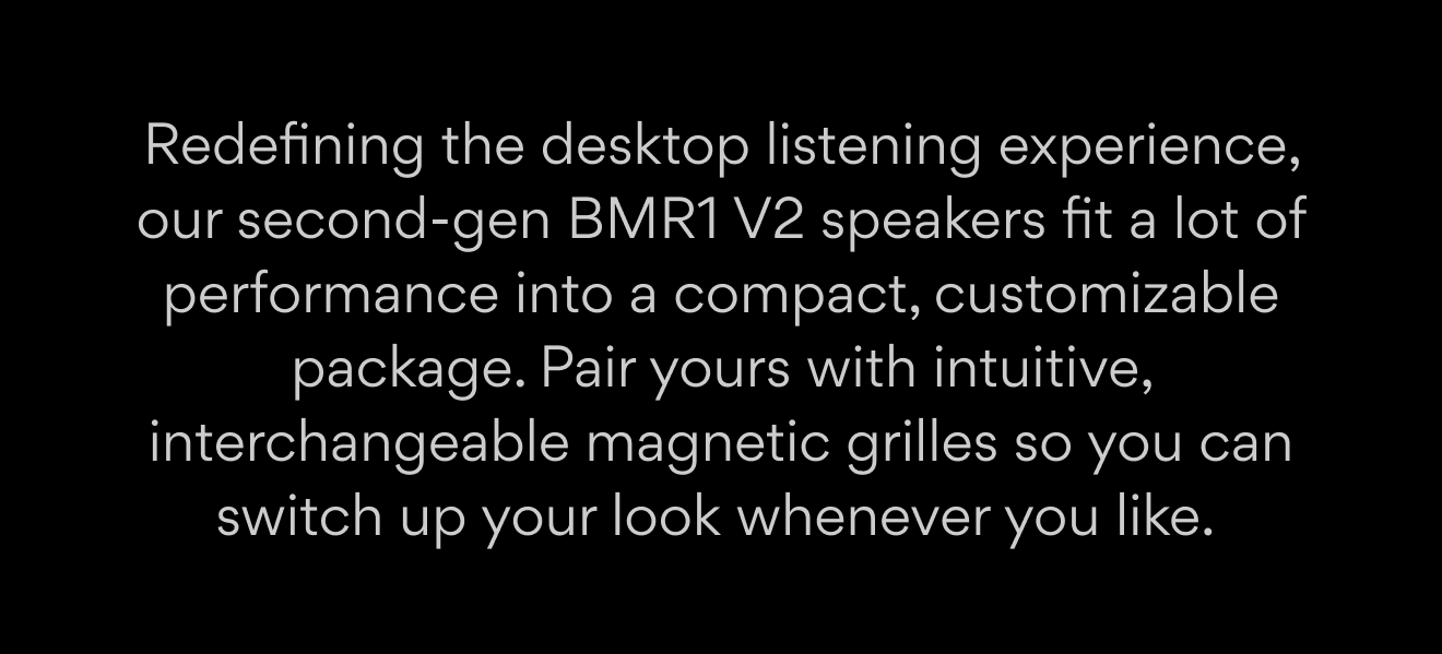 Drop BMR1 V2 Nearfield Monitors Drop BMR1 V2 Nearfield Monitors