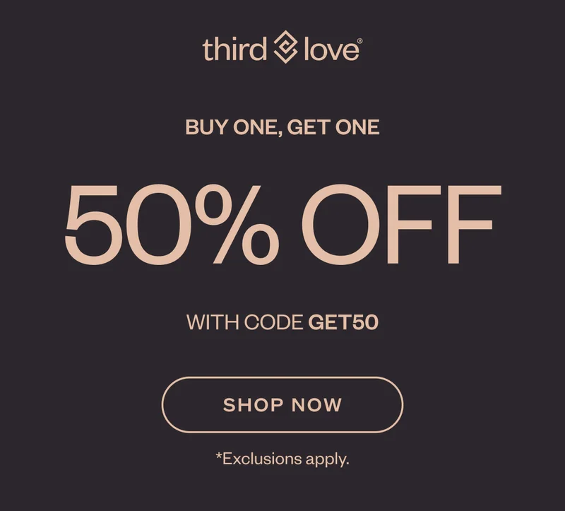 ThirdLove - Limited time only! $40 OFF ORDERS&nbsp; $150+ CODE LIMITED-VK1H SHOP NOW