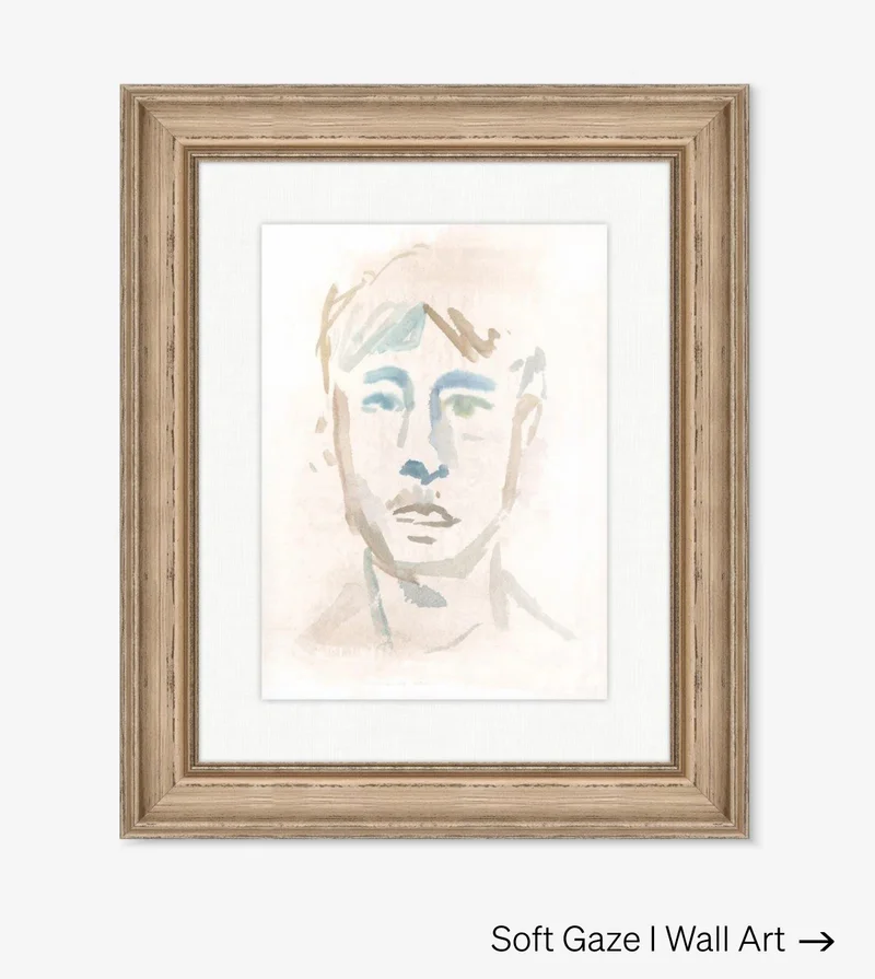 Shop Soft Gaze 1 Wall Art