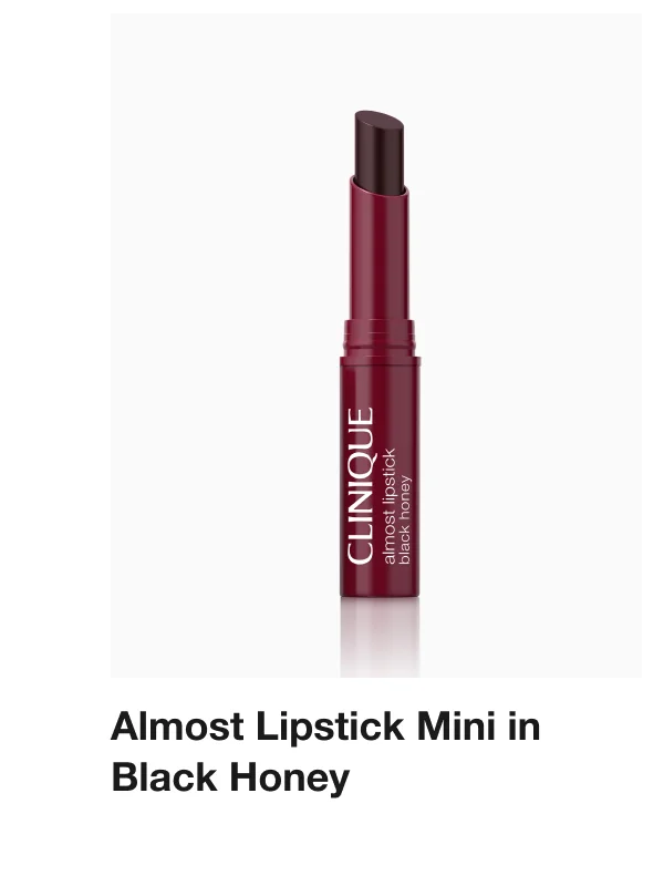 Almost Lipstick Mini in Black Honey