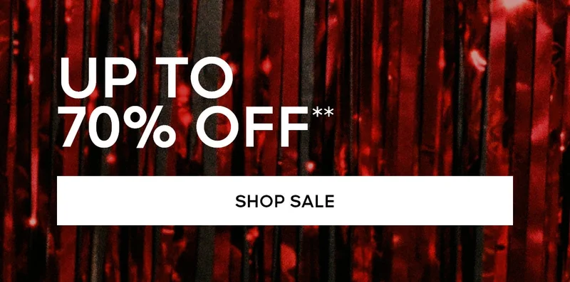 UP TO 70% OFF SHOP SALE>