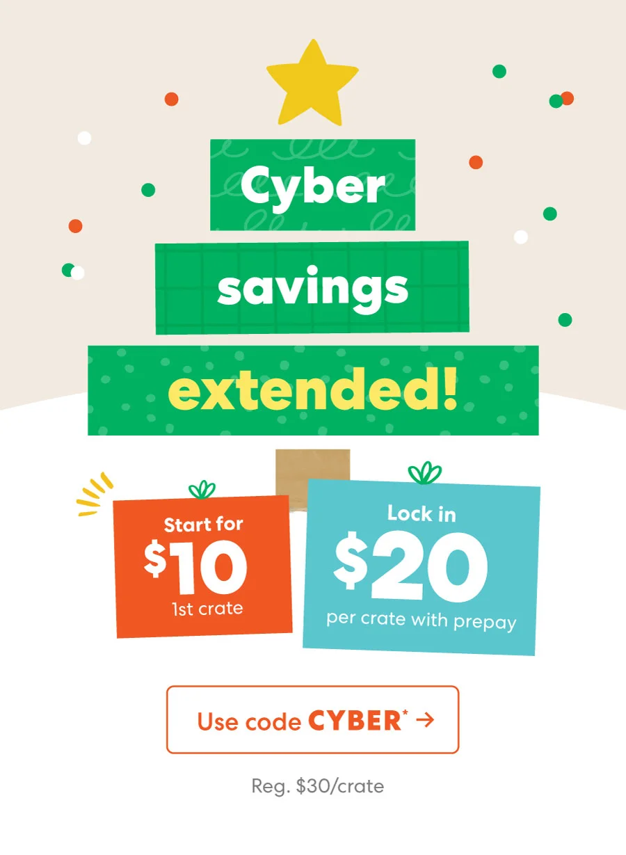 Cyber savings extended! Use code CYBER