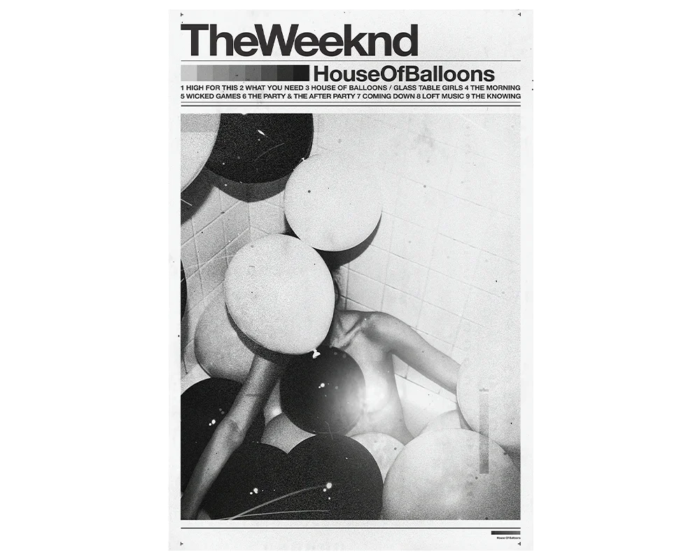 HOUSE OF BALLOONS POSTER