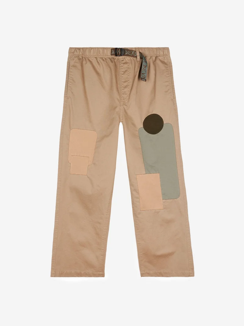 Image of Brain Dead Twill Patchwork Climber Pant - Tan