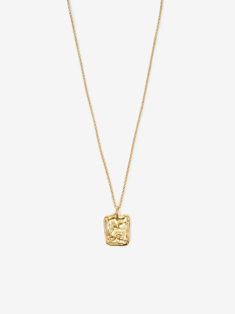Image of Simuero Al Sol Necklace - Gold