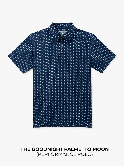 Performance Polo: The Goodnight Palmetto Moon
