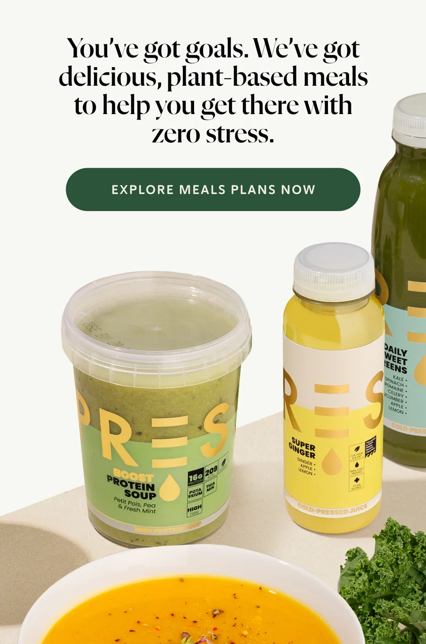 You’ve got goals. We’ve got delicious, plant-based meals to help you get there with zero stress.