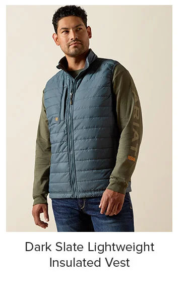 Dark Slate Lightweight Insulated Vest
