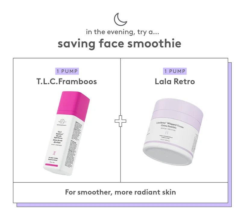 Saving Face smoothie for smoother, more radiant skin