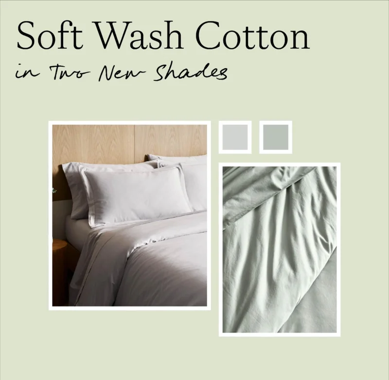 Soft Wash Cotton in 2 New Shades