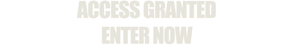 ACCESS GRANTED ENTER NOW