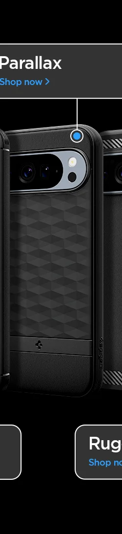 Pixel 10, Pixel 10 Pro, PIxel 10 Pro XL Parallax case compatible with Pixelsnap.