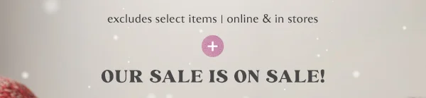 Shop an extra 40% off sale items.