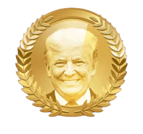 GOLDEN TRUMP AWARD CERTIFICATE