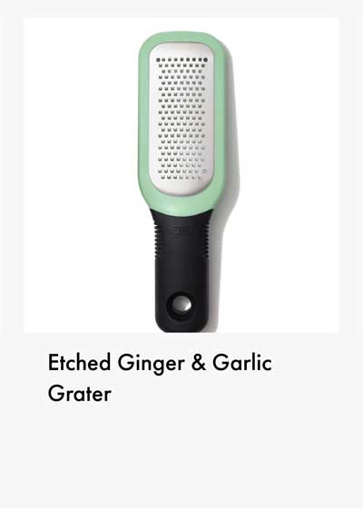 Etched Ginger & Garlic
