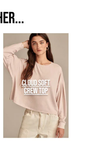 Cloud Soft Crew Top