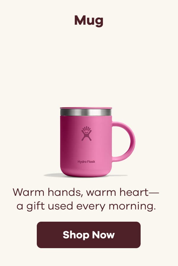 Mug. Warm hands, warm heart-a gift used every morning. | Shop Now