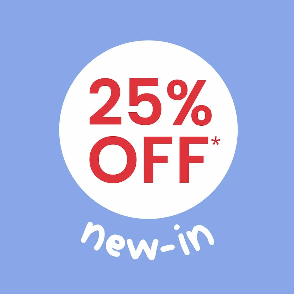 25% OFF new arrivals
