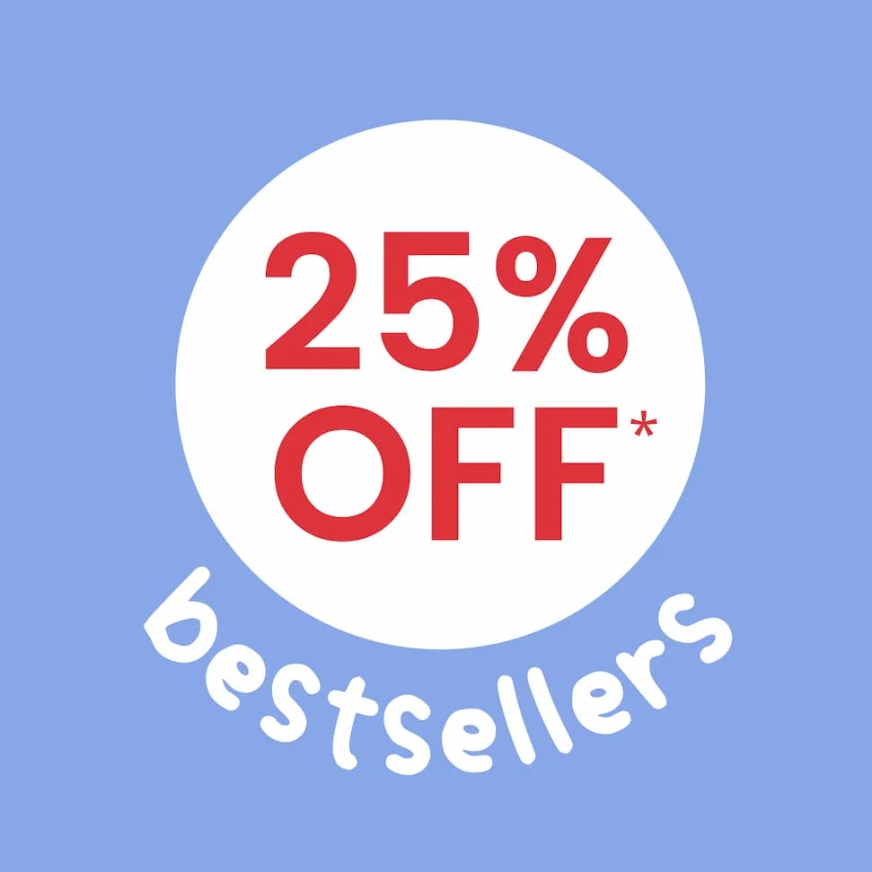25% OFF bestsellers