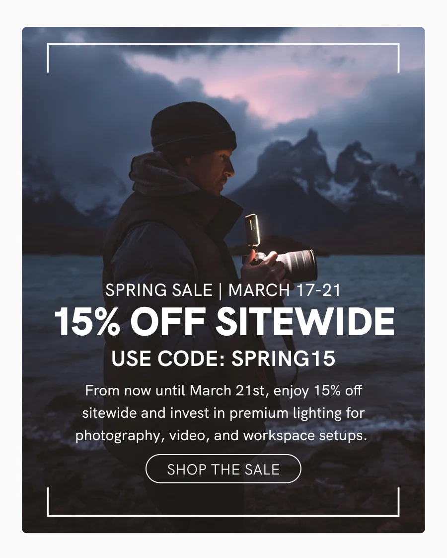 Spring Sale - 15% Off