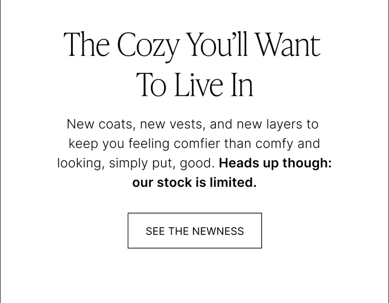 SEE THE NEWNESS
