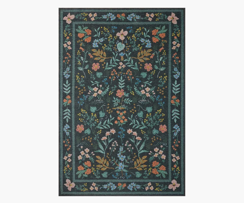 Image of Wildwood Printed Rug - Wildwood Charcoal