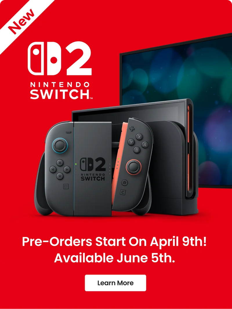 Nintendo Switch 2 | Pre-Order Your Brand New Nintendo Switch 2 On April 9th! | Learn More