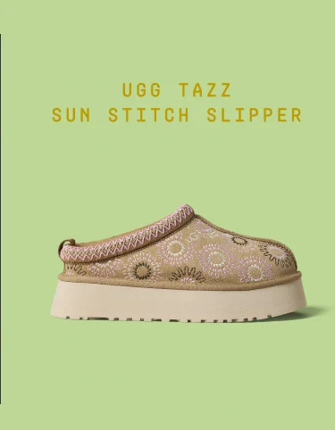 IMAGE-UGG TAZZ SUN STITCH SLIPPER